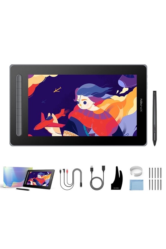 XPPen 13 in Drawing Tablet with 1080P Screen XP Artist 13 2nd Graphics Tablets with stylus for digital art animation beginner