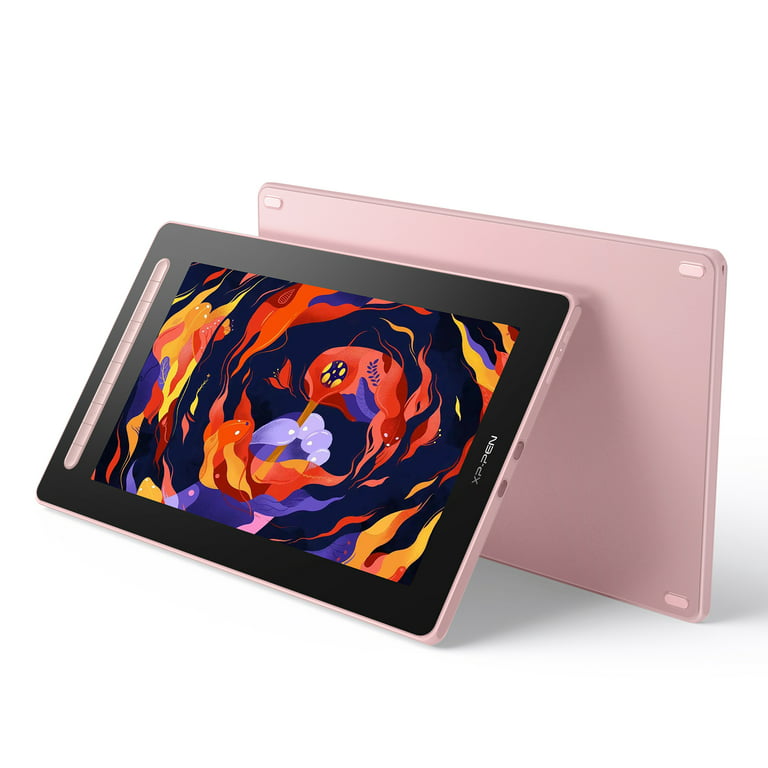 Forestående Suradam announcer XPPen Artist 16 2nd Gen Graphic Tablet with 15.4 inch FHD Screen, 94% Adobe  RGB, X3 Smart Chip, Latest Art Drawing Pen Tablet with Display (Pink) -  Walmart.com