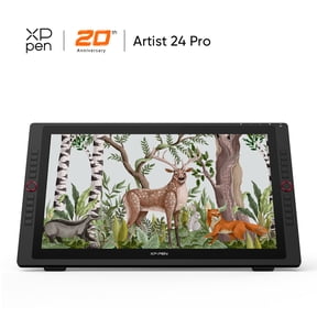 XPPen Artist 23.8 in Drawing Tablet 2K QHD Graphics Display with 20 Shortcut Keys (with Two Pens)
