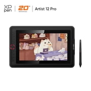 XPPen Artist Pro Series Drawing Tablet 12/13.3/15.6 in Screen 1080P Graphic Monitor Animation Digital Pen Diasplay 12in Screen, Stand