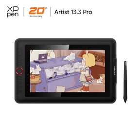 XPPen Artist Pro Series Drawing Tablet 12/13.3/15.6in Screen 1080P Graphic Monitor Animation Digital Pen Diasplay (13.3in Screen,Stand,Pen Holder)