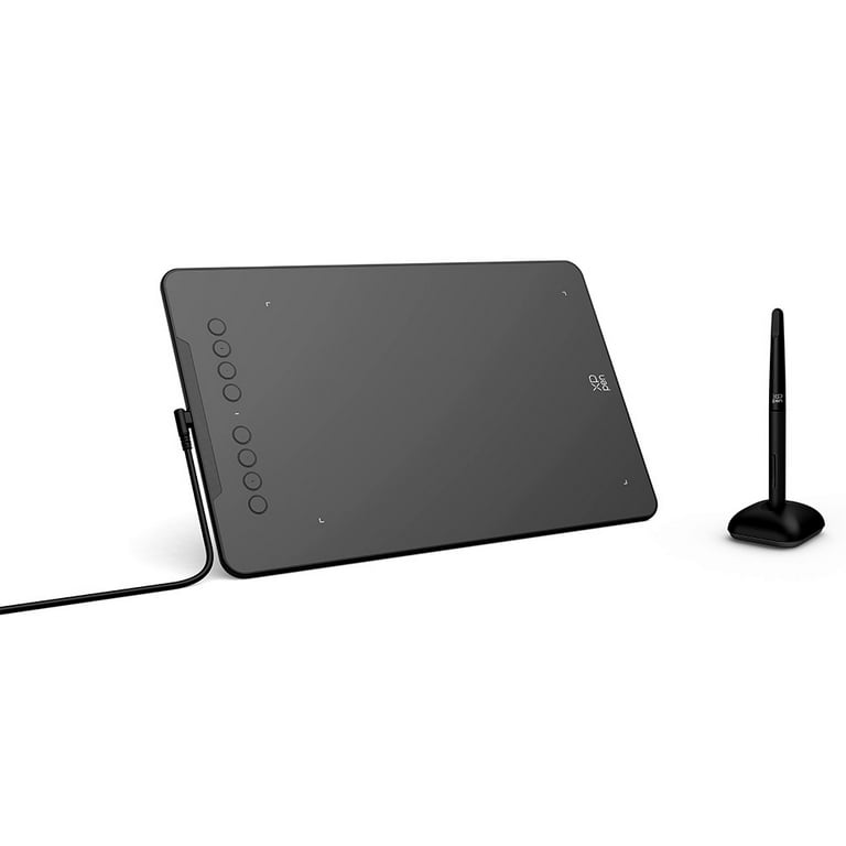 XPPen DECO 01V3 Drawing Tablet, 10x6.25in Digital Art Tablet with