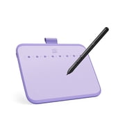 XPPen Deco 640 Drawing Tablet with 16384 Pressure Levels Pen,6"x4" OSU Game Art Pad,Graphic Tablet for E-Learning,Digital Drawing Pen Tablet, Purple