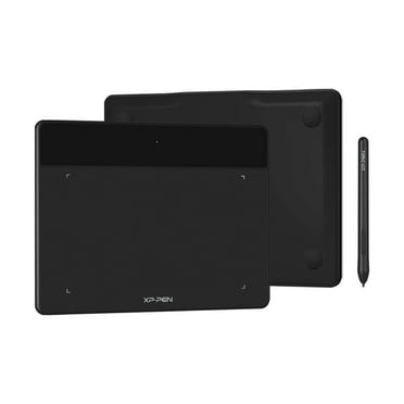 XPPen Deco Fun 6.3 in Graphics Drawing Tablet OSU Game Digital Art Tablet Signature Sketch Pad with Battery-free Pen for Windows Mac Android Chromebook (S,Black)