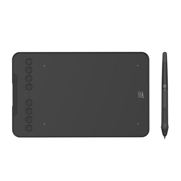 XPPEN Deco Mini7 V2 Graphics Tablet 7x4 inch with 16384 Pressure Sensitivity, 8 Customizable Shortcut Keys, Work for Digital Drawing/ Online Teaching/ E-Learning