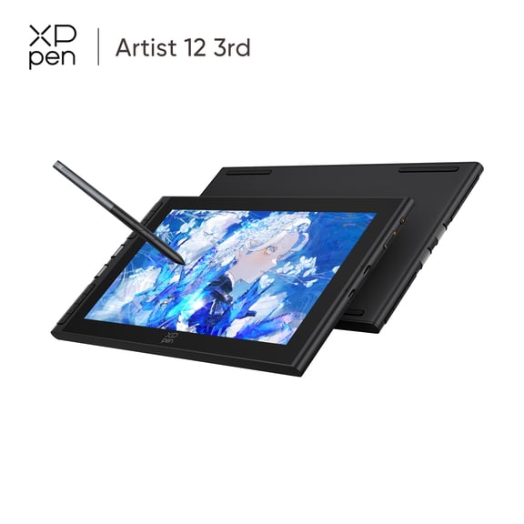 XPPen Graphic Tablet 11.9/15.4-inch Drawing Tablet 1080P 99%sRGB Screen X4 Smart Chip 16384-Levels Stylus & Tablet Stand & Shortcuts Pro Artist 3rd Pen Display Animation Digital Art,Need Computer