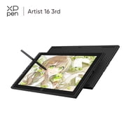XPPen Graphic Tablet 11.9/15.4-inch Drawing Tablet 1080P 99%sRGB Screen X4 Smart Chip 16384-Levels Stylus & Tablet Stand & Shortcuts Pro Artist 3rd Pen Display Animation Digital Art,Need Computer