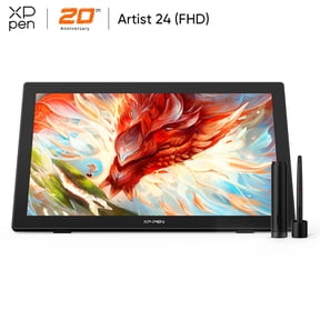 XPPen Artist 24 FHD Graphic Tablet,Drawing Tablet with 23.8inch Screen,132% sRGB Drawing Monitor,Fully Laminated Graphics Display/8192 Level Pen Pressure,Digital Art Animation Tablets for Computer