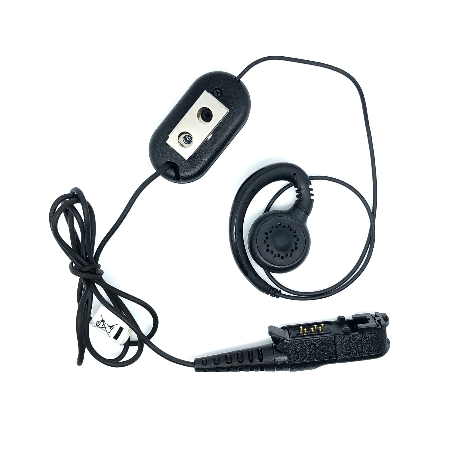 10-Pack Earpiece Headset With Mic & PTT For Motorola XPR Series Two-Way Radios