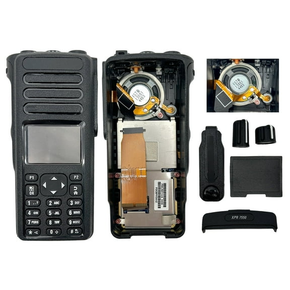 XPR7550E Housing Case Cover (complete with LCD Display & Keyboard Flex Cable) PMLN7238