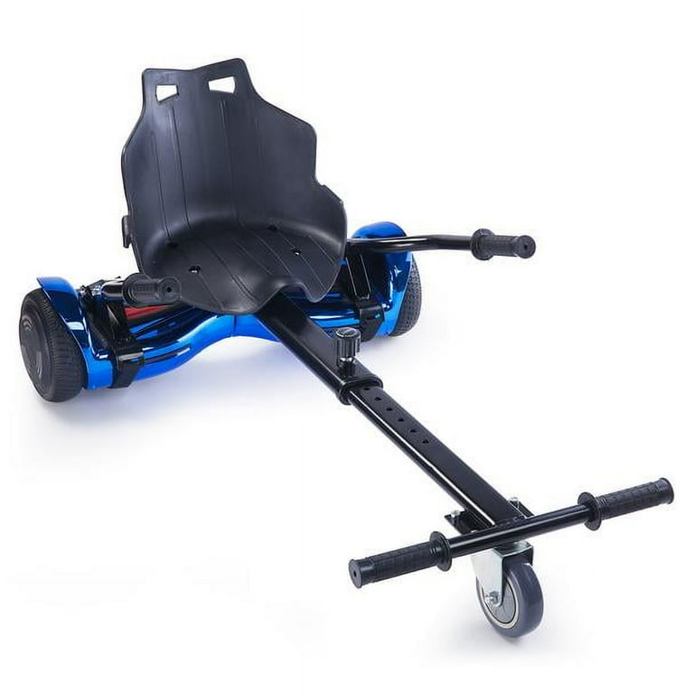 XPRIT Hover Kart Hoverboard Seat Attachment Adjustable Easy Installation Universal Black