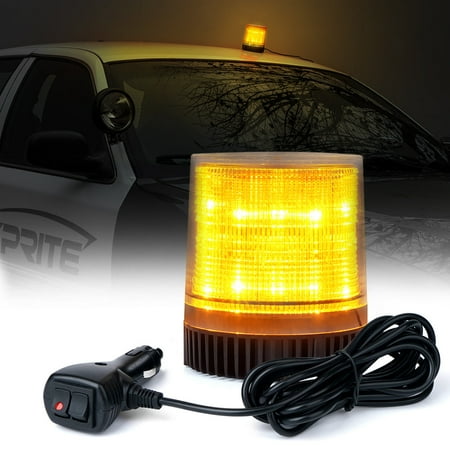 XPRITE 12 LED 6W LED Clearance & Marker Lights 12V fits All Vehicles Magnetic Mount