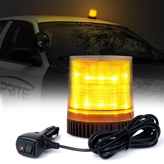 XPRITE 12 LED 6W LED Clearance & Marker Lights 12V fits All Vehicles Magnetic Mount