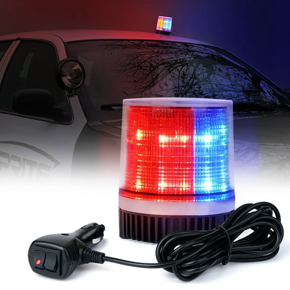 XPRITE 12 LED 6W LED Clearance & Marker Lights 12V fits All Vehicles Magnetic Mount