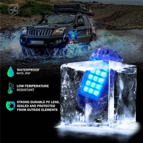XPRITE Discovery Series LED Exterior Decorative Lights fits Trucks, 10 Piece