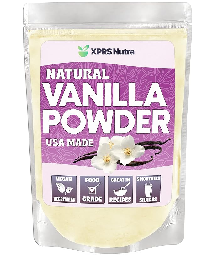 XPRS Nutra Vanilla Flavoring Powder Fresh Vanilla Powder Premium