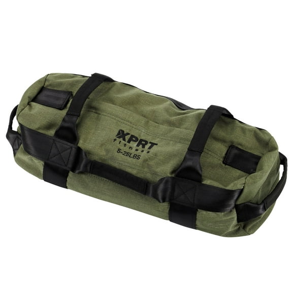 XPRT Fitness Army Green Workout Sandbag Size Medium 25-75lbs