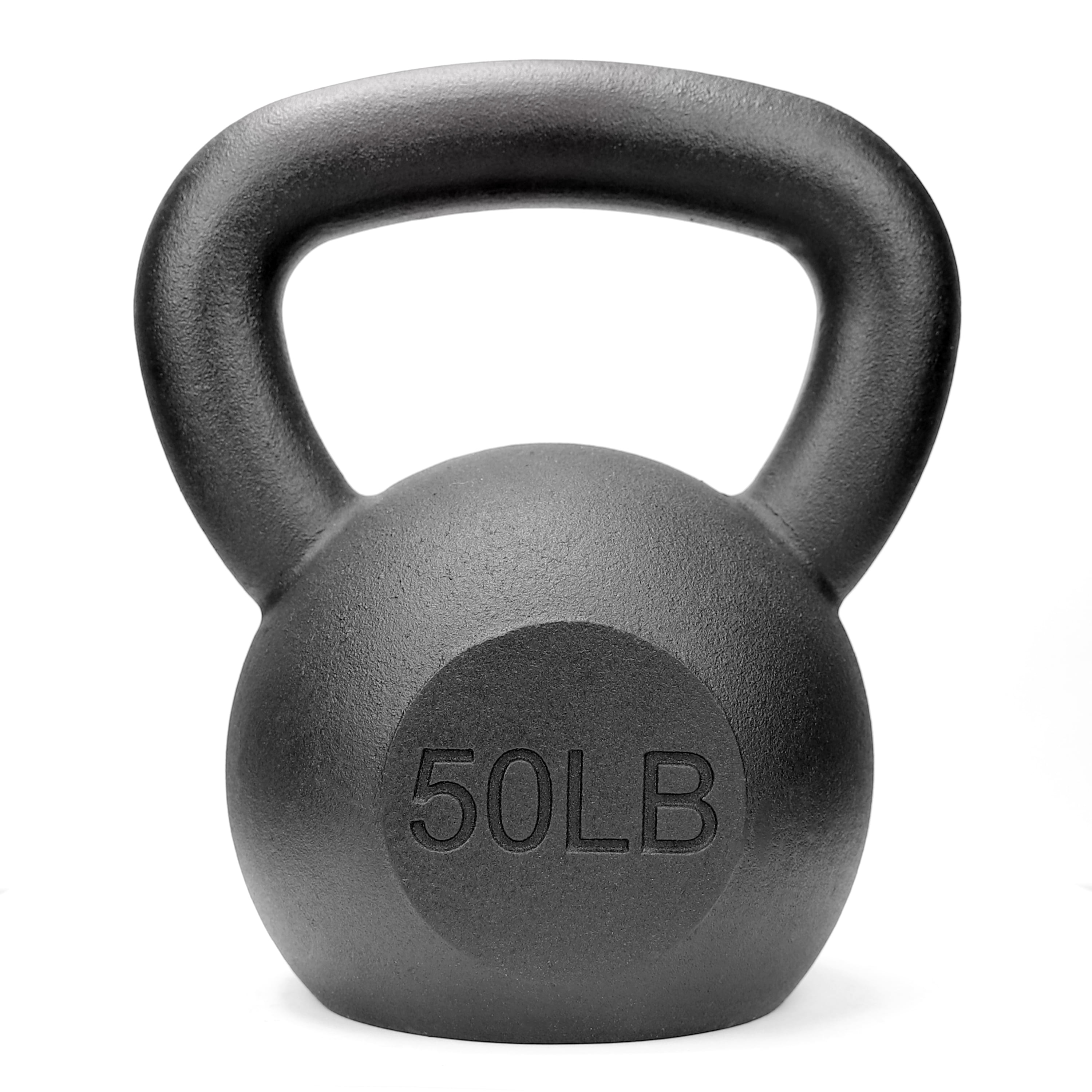 XPRT Fitness Powder Coated Cast Iron Kettlebell for Strength Training ...