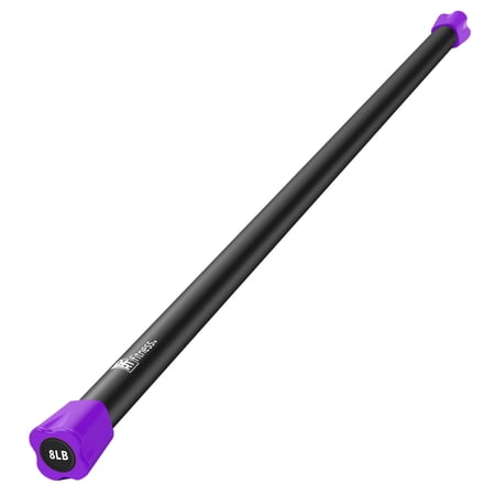 XPRT Fitness Total Body Weight Workout Bar Steel With Foam Padded For Aerobic Exercise 12 lb.