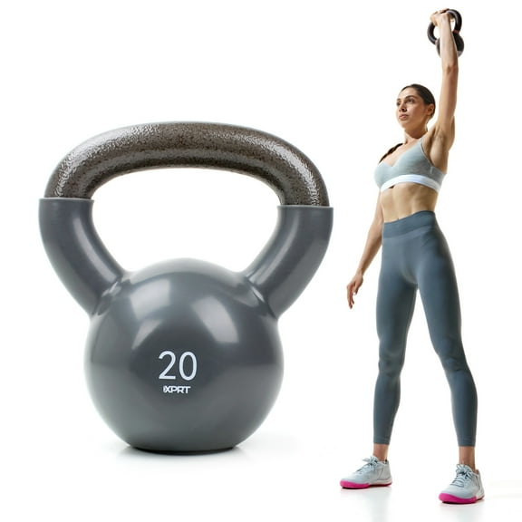 XPRT Fitness Vinyl Kettlebell 20 lb.