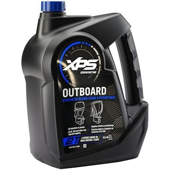 XPS Evinrude Johnson 2 Cycle Synthetic Blend TCW3 Oil Gallon Outboard Motor XD50