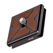 XPU-40 40mm Aluminum Quick Release Plate for DSLR Cameras and Tripods Simple Mounting