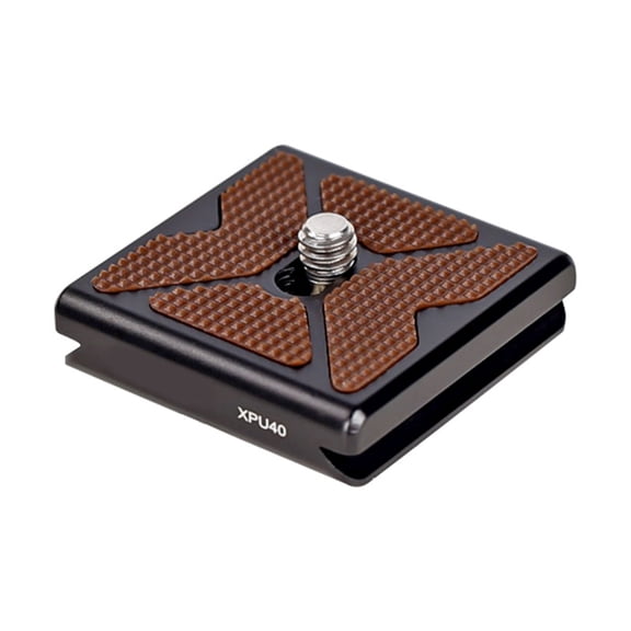 XPU-40 40mm Aluminum Quick Release Plate for DSLR Cameras and Tripods Simple Mounting