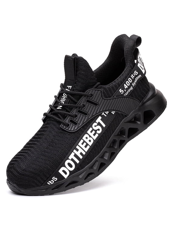 Steel Toe Shoes Men Women Lightweight Comfortable Work Shoe Anti-Puncture Safety Sneakers Steel Toe Work Safety Boots