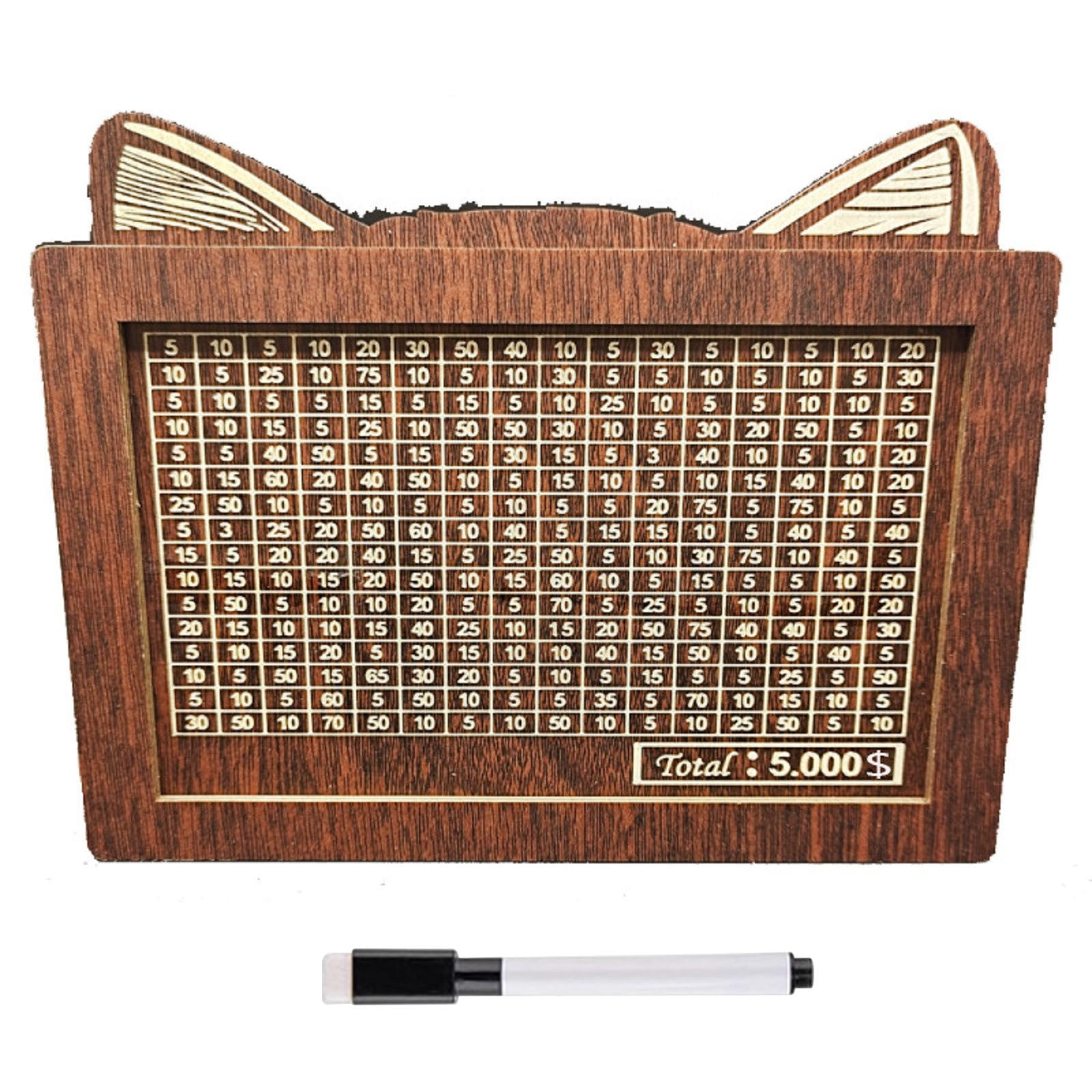 Xqspk Desktopornament Desktop Dress up Box with Counter Furniture