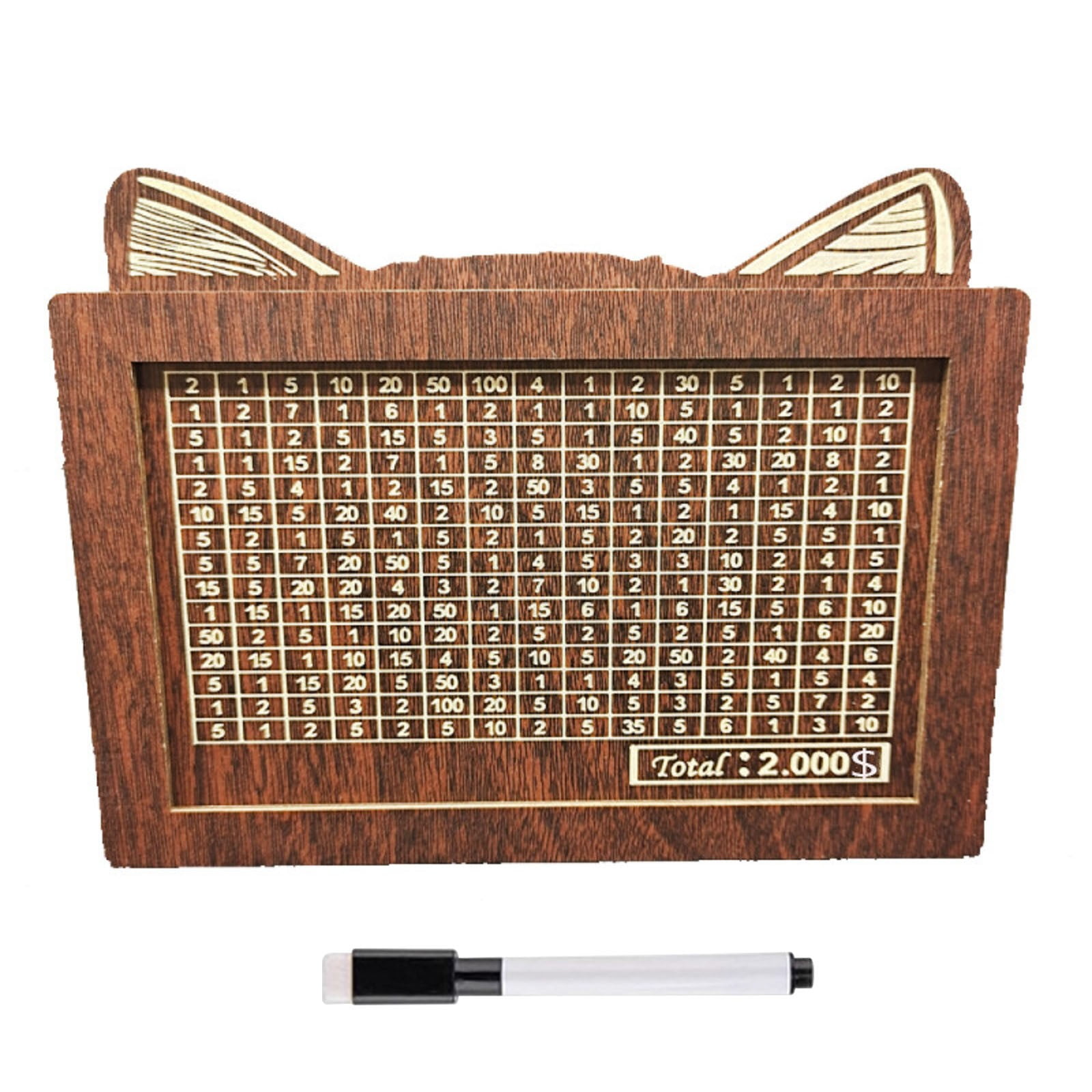 Xqspk Desktopornament Desktop Dress up Box with Counter Furniture