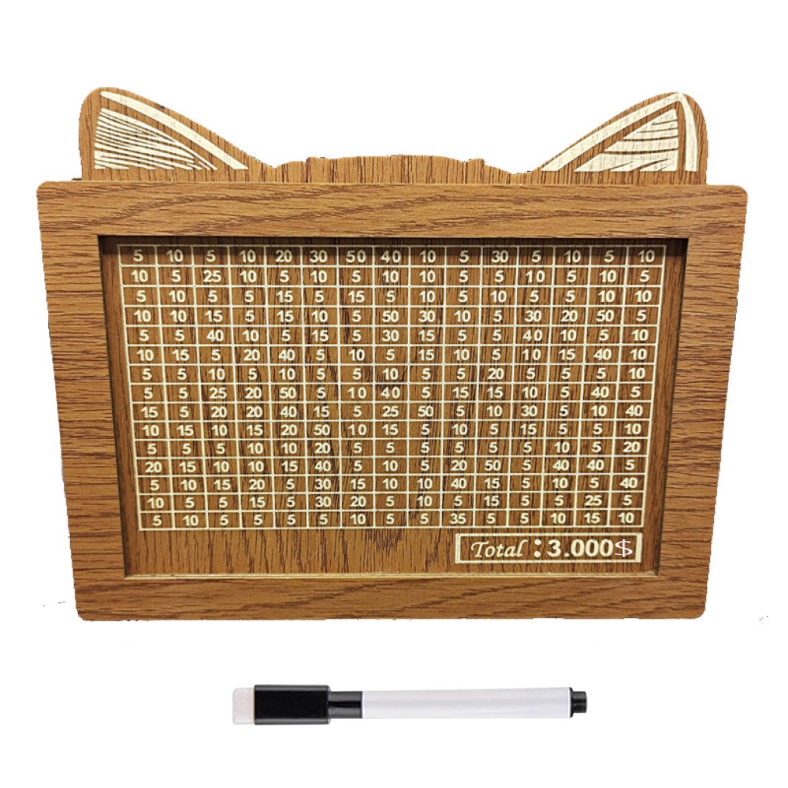 Xqspk Desktopornament Desktop Dress up Box with Counter Furniture