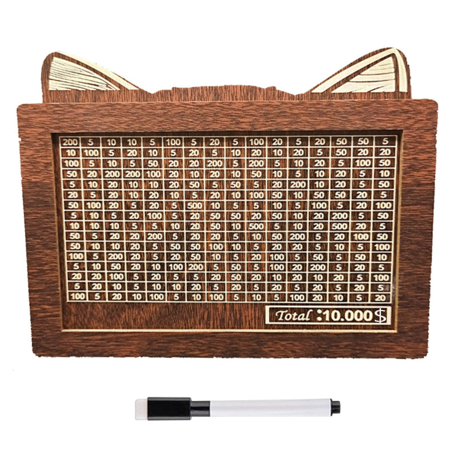 Xqspk Desktopornament Desktop Dress up Box with Counter Furniture