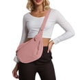 thumbnail image 1 of XQWJWLA Crossbody Bag for Women Stylish Casual Corduroy Crossbody with Zipper Closure and Adjustable Strap for Everyday Use and Travel, 1 of 10