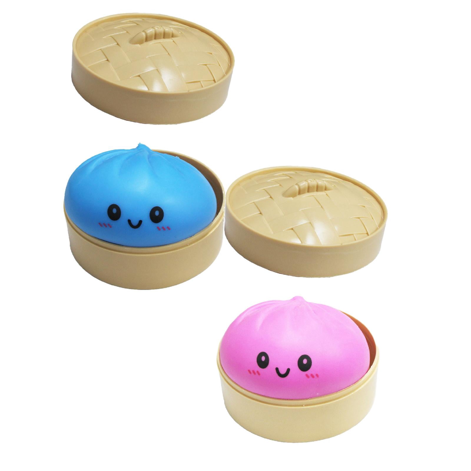 Dumpling Squishy Anti Estrés – Pelota Blanda Gigante De 4 Caras, Fidget De Rebote Rápido, Ideal Para Niños Y Adultos, Alivia La Ansiedad En Casa U Oficina