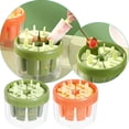 thumbnail image 1 of XQWJWLA Ice Pop Mold Set with 8 Sticks, Ice Cream Mold,DIY Ice Cream, Storage Container for Homemade,Easy to unmold and Lightweight, 1 of 5