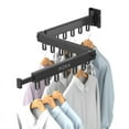 thumbnail image 1 of XQXA Clothes Drying Rack Indoor,Laundry Drying Rack,Wall Mounted Clothes Rack,Clothes Hanging Rack,Laundry Rack Wall Mount, 1 of 4