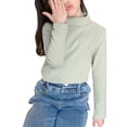 thumbnail image 1 of XQYLOS Boys And Girls Long Sleeve Bottoming Shirt Pullover Toddler T-Shirts Cotton Kids Spring Autumn Thermal Turtleneck Solid Tops Girls' Thin Half Turtleneck Undershirt For Spring, 1 of 9