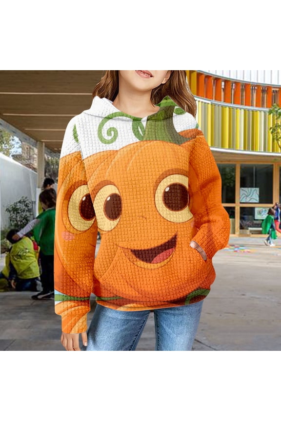 Cute Hoodies for Teen Girls Trendy Prep𝗉y Waf𝖿le Hooded Sweatshirts Oversized Long Sleeve Sweater Tween Girl Clothes Cozy Pullover Hoodie Warm Casual Sweatshirt Fall Winter Fashion