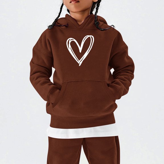 XQYLOS Cute Prep𝗉y Hoodie for Tween Teen Girls Light Blue Sweaters Trendy Back-To-School Clothes Pullover Tops Kids Fashion