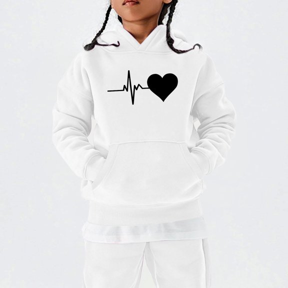 XQYLOS Cute Prep𝗉y Hoodie for Tween Teen Girls Light Blue Sweaters Trendy Back-To-School Clothes Pullover Tops Kids Fashion