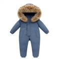 thumbnail image 1 of XQYLOS Girls Boys Waterproof Windproof Jumpsuit Snowsuit Warm Ski Suit Jumpsuit Zipper Jumpsuit Outwear Thermal Insulated Puffer Snow Suits, 1 of 8