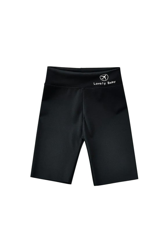 Girls Compression Bikš¾ Shorts - High Waisted Yoga Dance Shorts, Spandex Volleyball Gym Pants with Sweat-Wicking Technology