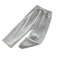 thumbnail image 1 of XQYLOS Girls Cotton Jogger Pants Elastic Waist Soft Sweatpants with Pockets Spring Fall Running Track Pants for Kids Breathable Athleti𝖼 Trousers, 1 of 8