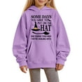 thumbnail image 1 of XQYLOS Girls Oversized Pullover Crewneck Sweatshirt Hoodies Long Sleeve Casual Halloween Letter Graphic Fashion Clothes for Kids Autumn Fall Loose, 1 of 4