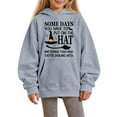 thumbnail image 1 of XQYLOS Girls Oversized Pullover Crewneck Sweatshirt Hoodies Long Sleeve Casual Halloween Letter Graphic Fashion Clothes for Kids Autumn Fall Loose, 1 of 4