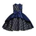 thumbnail image 1 of XQYLOS Girls Sequin-Embellished Tutu Dress Glitter Waist Party Gown Piano Performance Outfit for Kids 5-10Y Birthday Celebration Formal Occasion Spring Summer, 1 of 9
