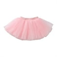 thumbnail image 1 of XQYLOS Girls’ Short Pom-Pom Dance Skirt - Breathable Cotton Blend Tutu with Adjustable Waistband, Casual Playwear & Ballet Practice Skirt, 1 of 3
