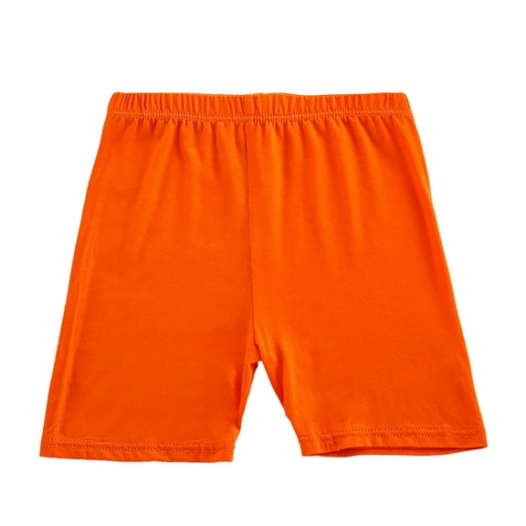 XQYLOS Girls Summer Safety Shorts Seamless Safety Shorts Girls' Shorts Kids' Candy Color Anti Slip Shorts Girls' Pants Baby Multicolor Rainbow Medium And Large Children's Shorts