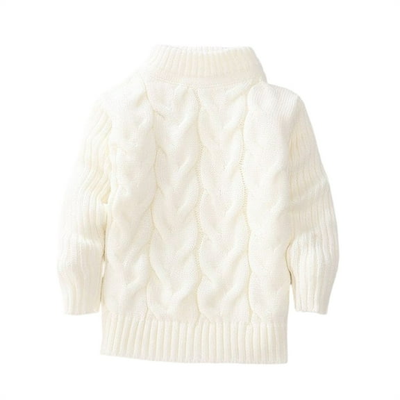 XQYLOS Girls Turtleneck Sweater Thicken Warm Pullover Jumper, Long Sleeve Tween Kids Top for Fall Winter Layering Outfit