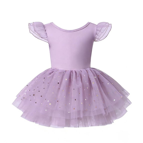 EnJoCho Girls Tutu Dress Ruffl𝖾 Sleeveless Gradient Tulle Toddler Elastic Smoc𝗄ed Wedding Puffy Dresses Summer Cute Princess Outfit Toddler Skater Dress Casual